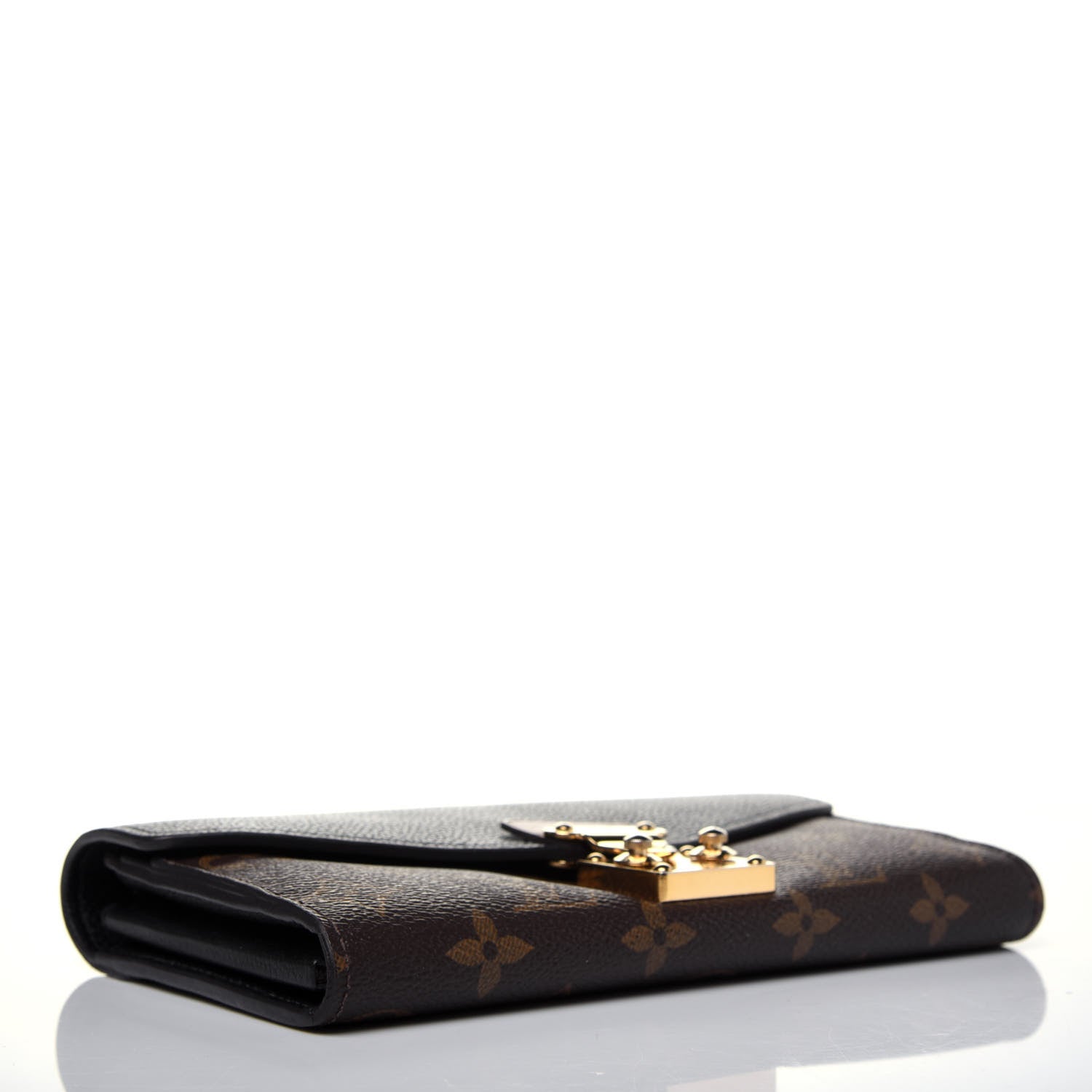 Louis Vuitton Monogram Pallas Wallet Black 4 of 17