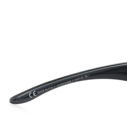 Christian Dior Acetate Overshine 2 Sunglasses Black 6 of 6