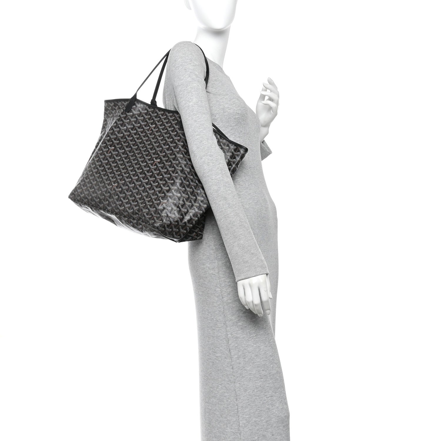 Goyard Goyardine Saint Louis GM Black 2 of 11