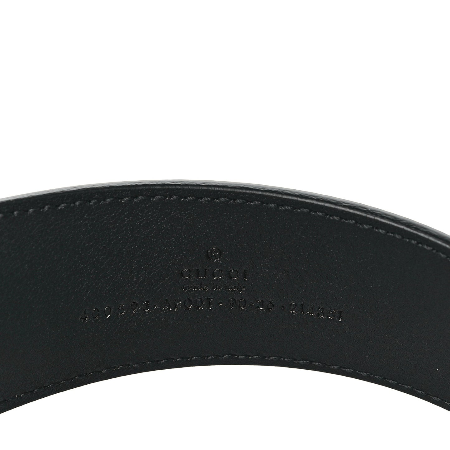 Calfskin Double G 40mm Belt 90 36 Black