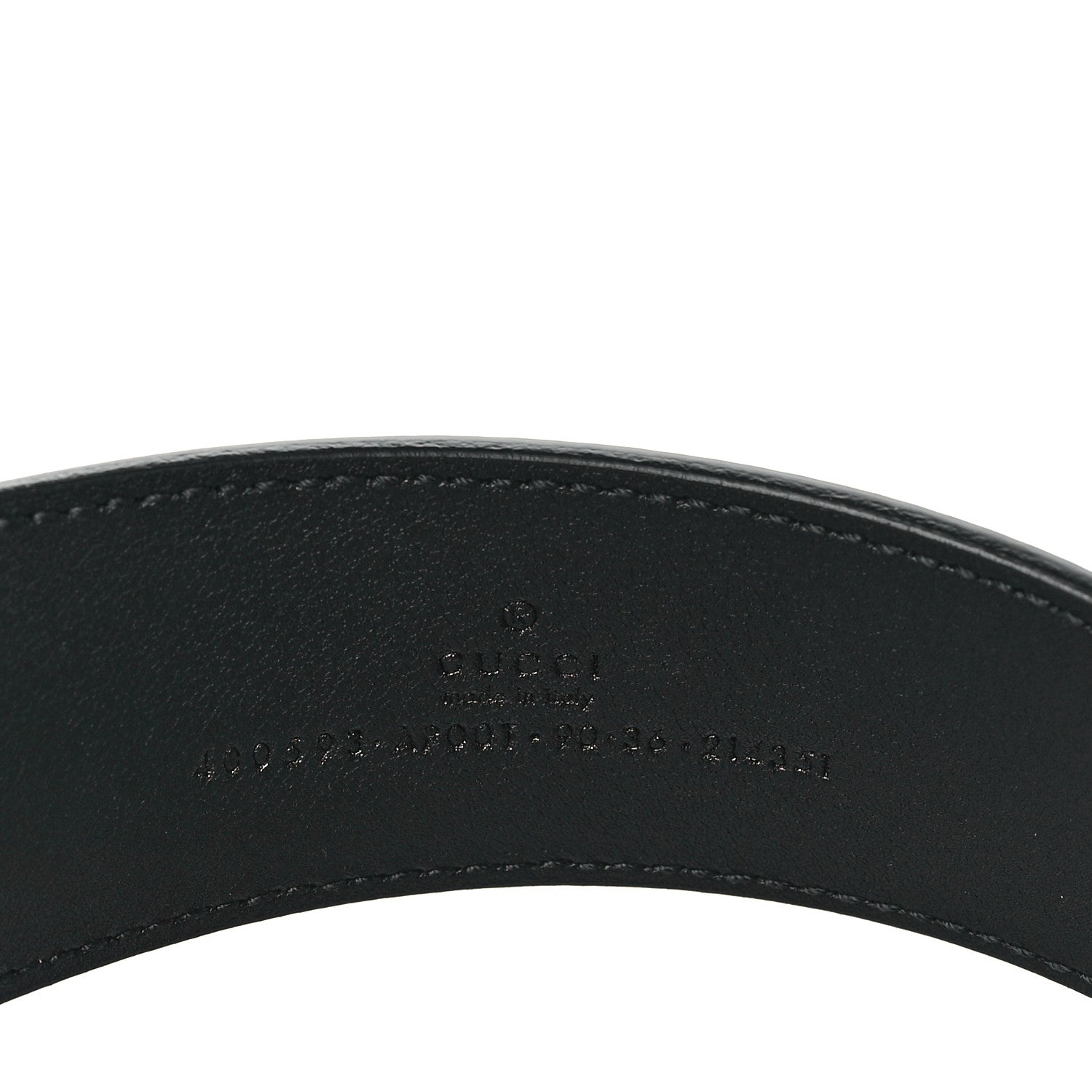 Gucci Calfskin Double G 40mm Belt 90 36 Black 4 of 7