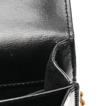 Saint Laurent Calfskin Medium Monogram Sunset Black 13 of 17