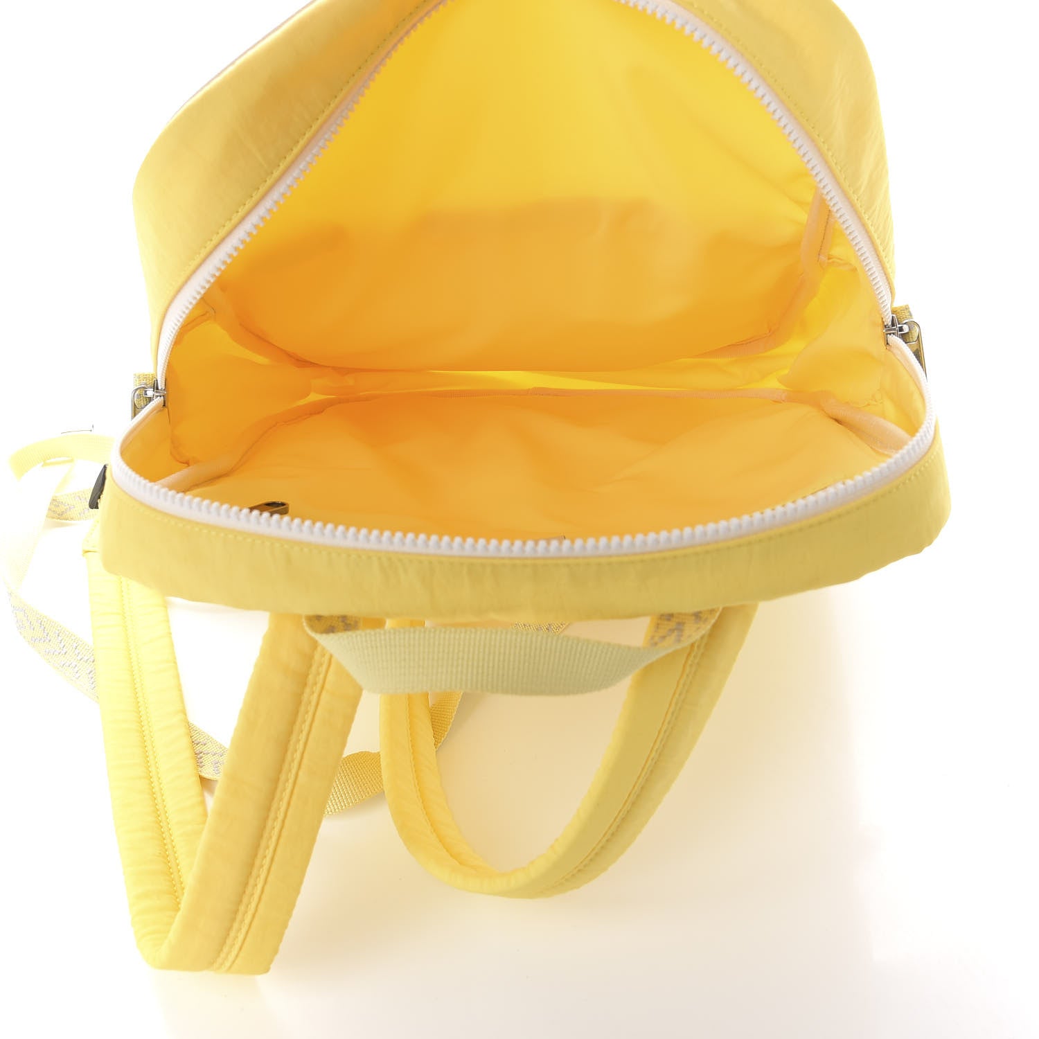Gucci Nylon Twill Blind For Love Backpack Yellow 4 of 8