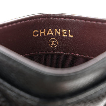 Chanel Caviar Quilted Card Holder Black 6 of 9