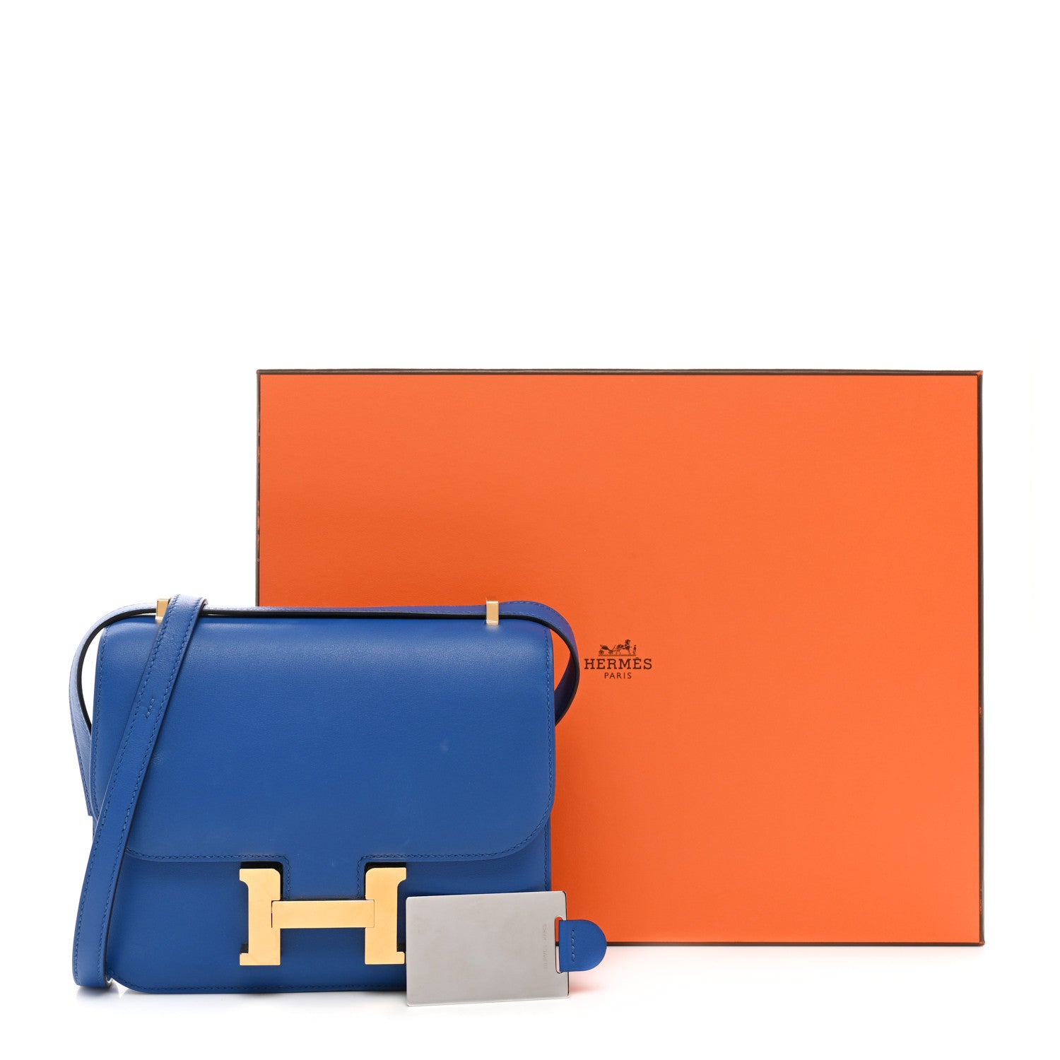 Hermes Swift Constance 18 Bleu France 15 of 15