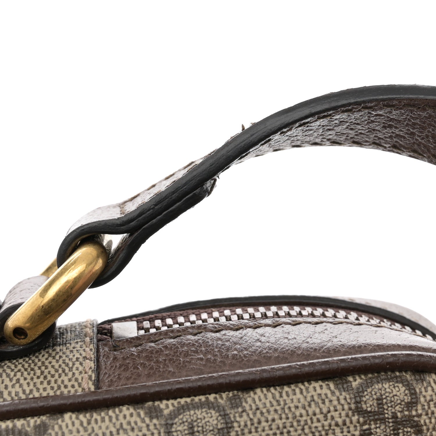 Gucci GG Supreme Monogram Web Small Ophidia Messenger Bag Brown 12 of 13