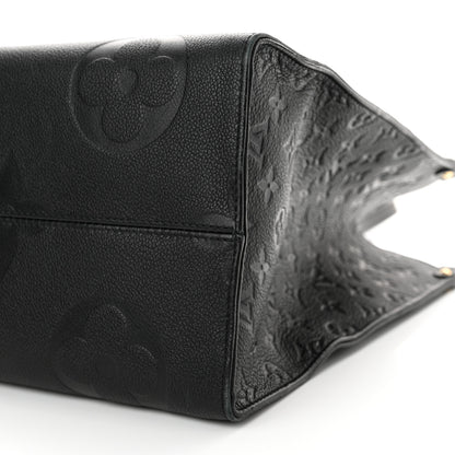 Louis Vuitton Empreinte Monogram Giant Onthego GM Black 9 of 11