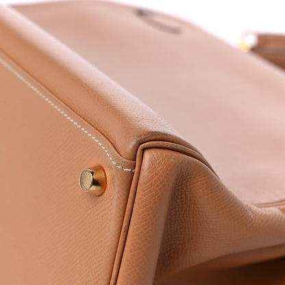Hermes Courchevel Kelly Retourne 32 Naturelle 11 of 18
