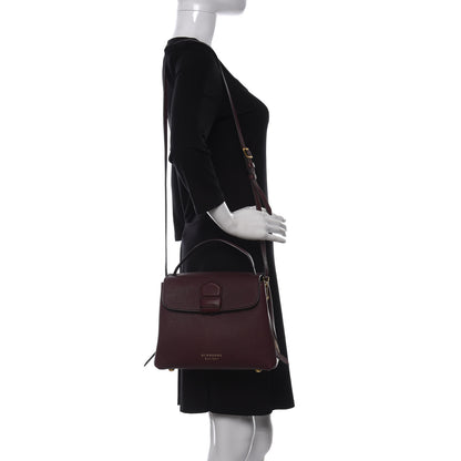 Burberry Derby Calfskin House Check Small Camberley Mahogany Red 2 of 10