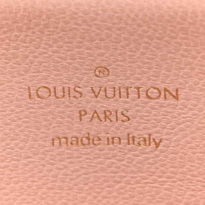 Louis Vuitton Metallic Lambskin Embossed Monogram Coussin BB Blue 7 of 11