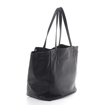 Celine Soft Grained Calfskin Small Belt Cabas Phantom Black 3 of 11