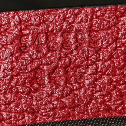 Gucci Soft GG Supreme Monogram Flora Calfskin Medium Ophidia Cosmetic Case Beige Ebony Multicolor Rosso 7 of 8