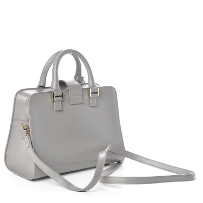 Saint Laurent Calfskin Monogram Baby Cabas Fog 3 of 9