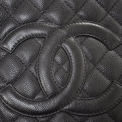 Chanel Caviar Quilted Grand Shopping Tote GST Black 8 of 8