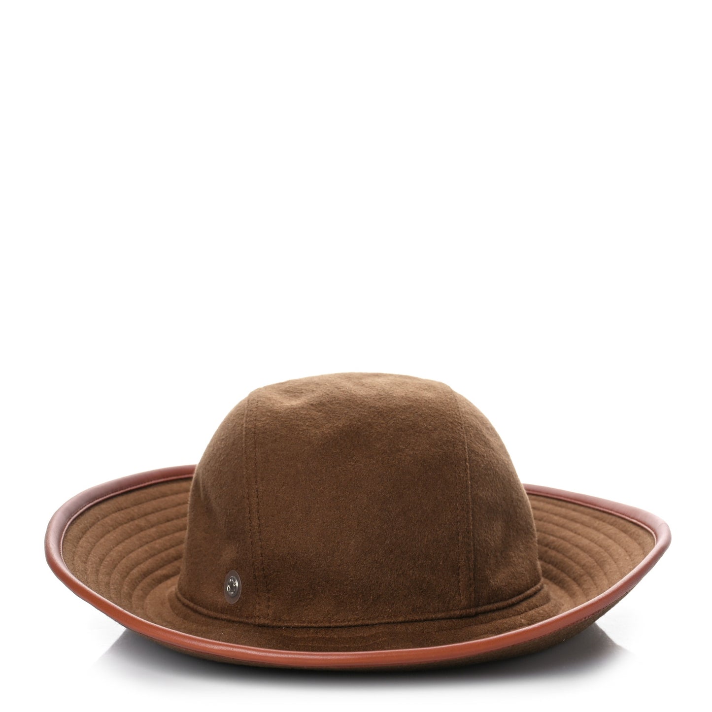 Cashmere Colette Hat 58 Brun D' Automne Cognac