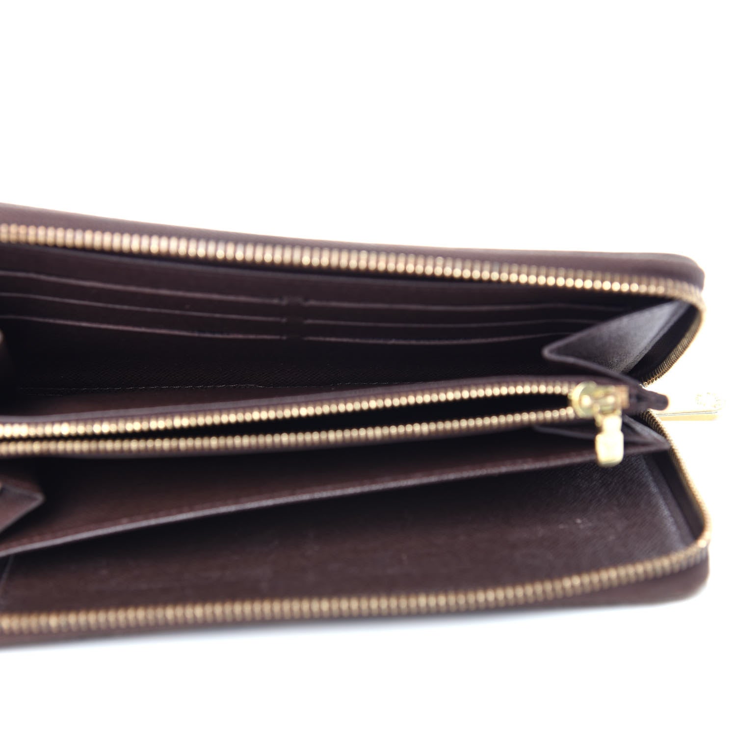 Louis Vuitton Damier Ebene Zippy Organizer Wallet 6 of 8