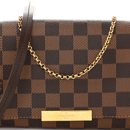 Louis Vuitton Damier Ebene Favorite PM 8 of 10