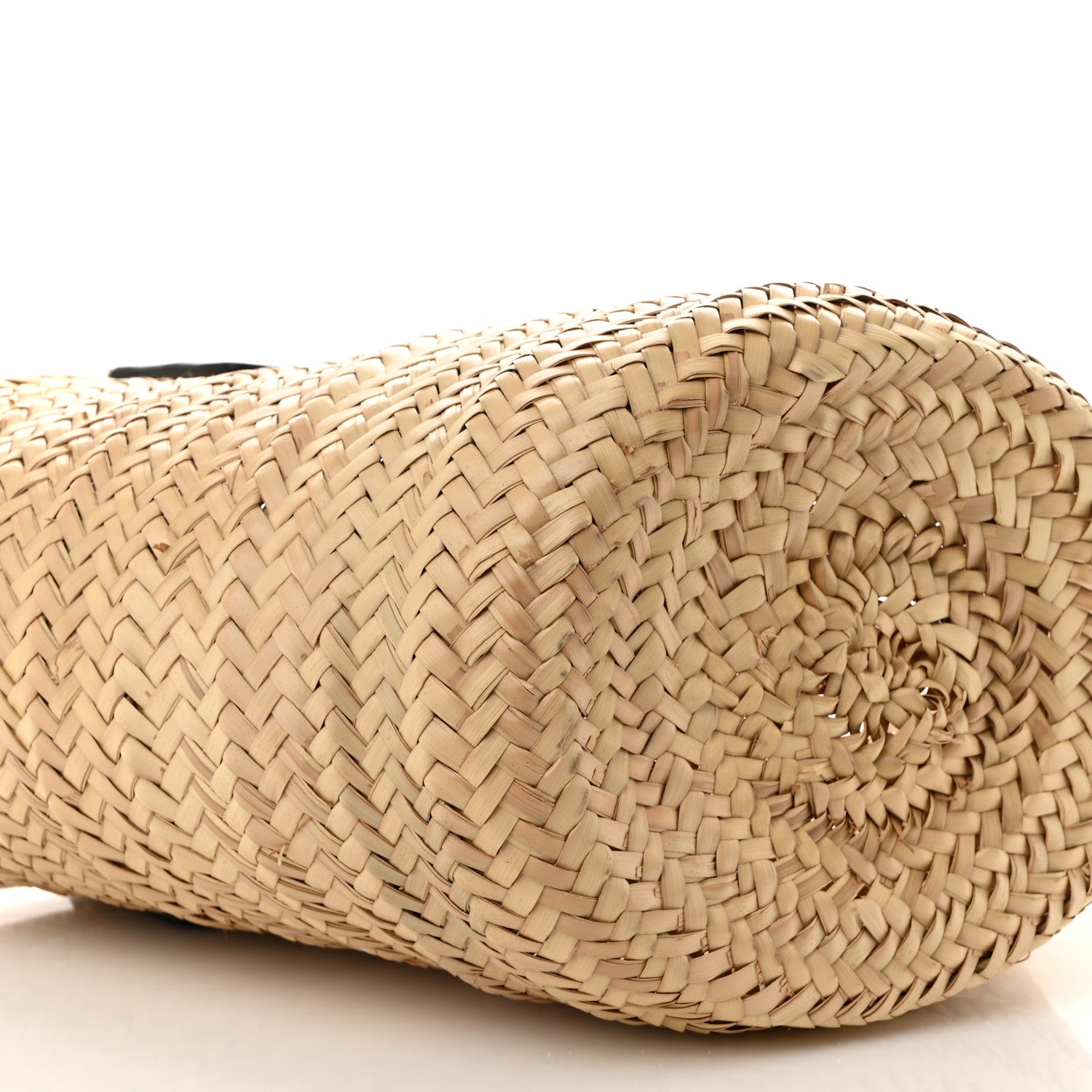 Christian Louboutin Woven Straw Loubishore Tote Beige 9 of 11