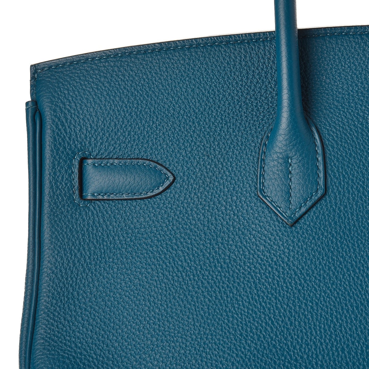 Togo Birkin 35 Bleu de Galice