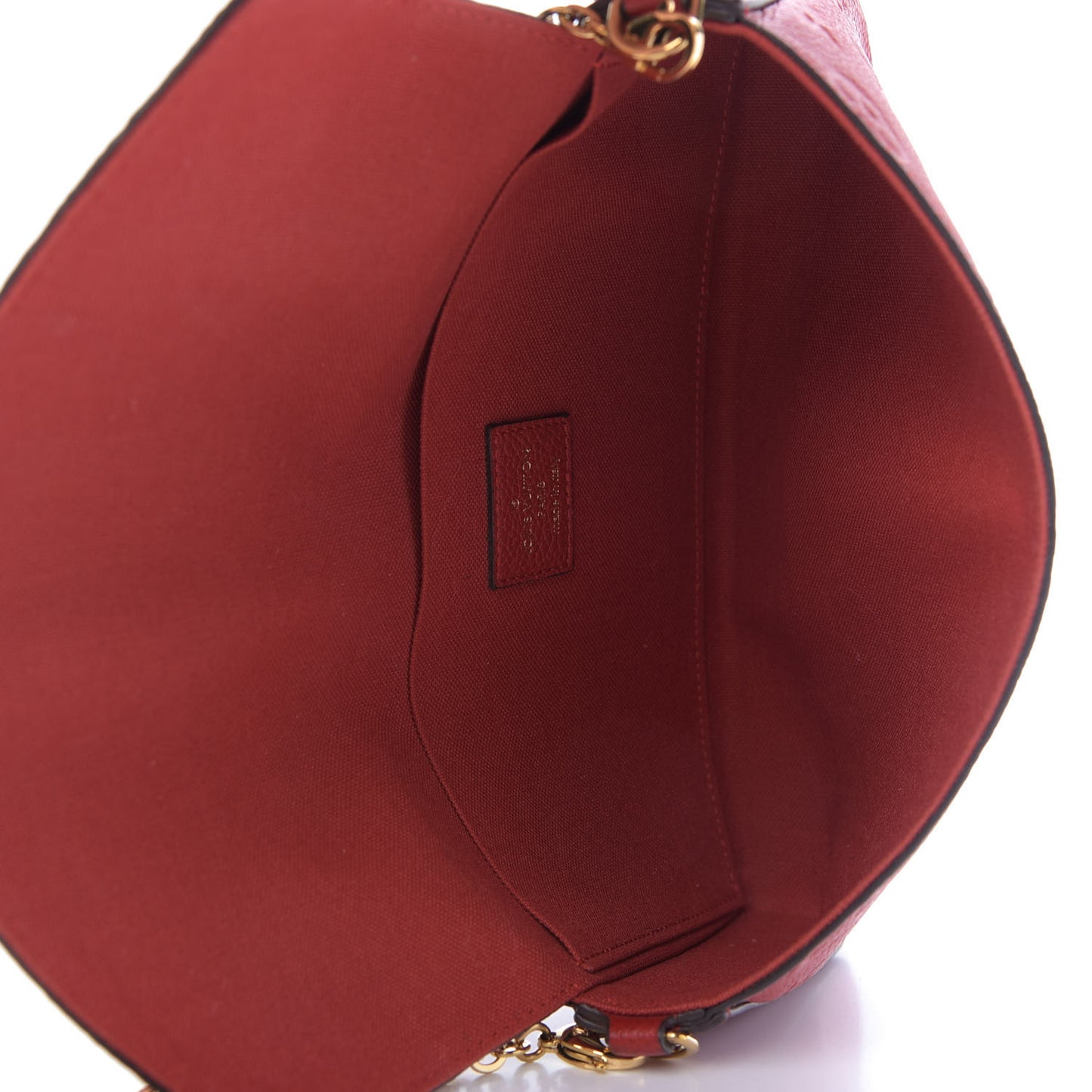 Empreinte Pochette Felicie Chain Wallet Cherry