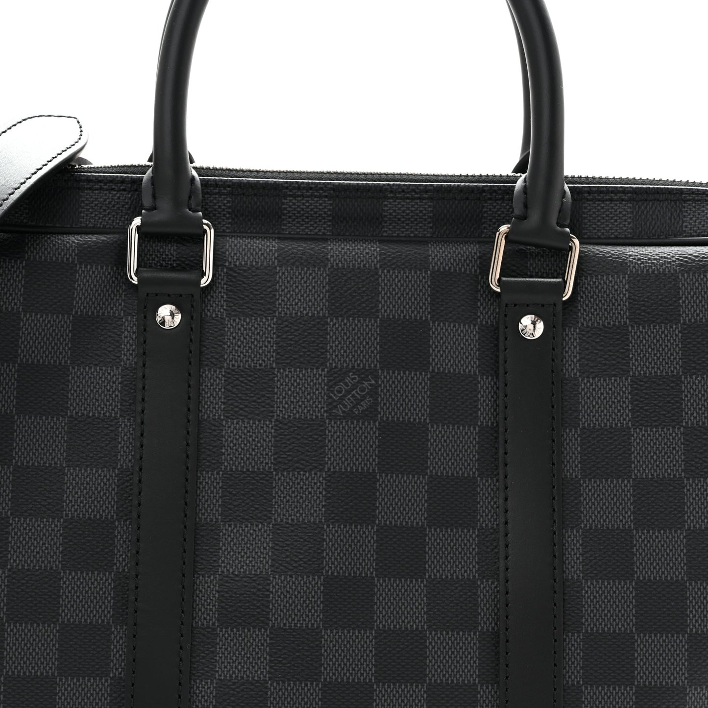 Damier Graphite Porte Documents Voyage PM