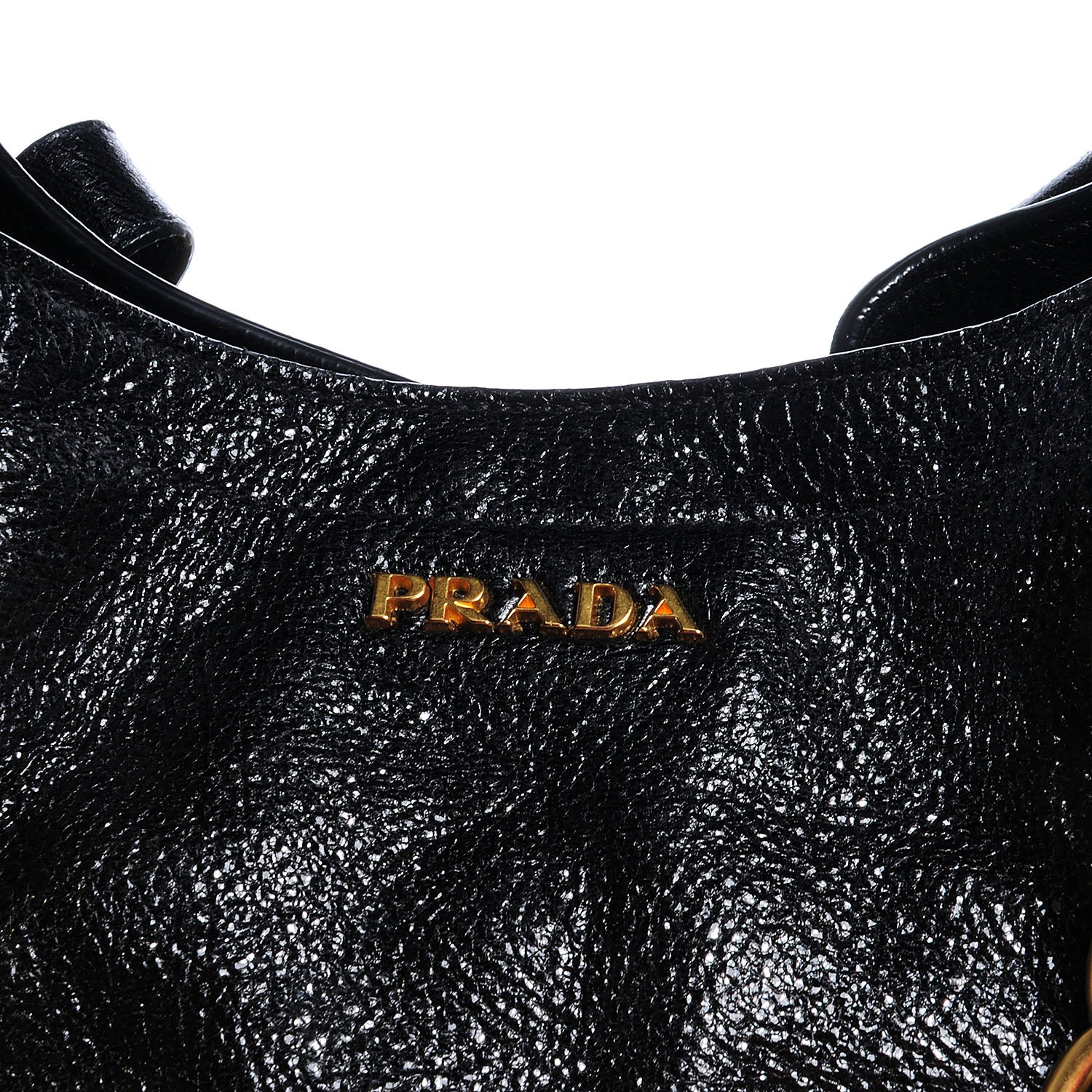 Prada Cervo Lux Chain Bag Nero Black 5 of 9