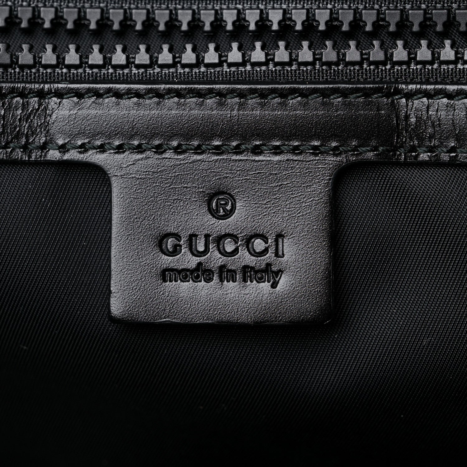 Gucci Techno Canvas Web Double Buckle Backpack Black 6 of 11