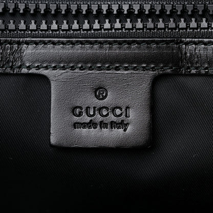 Gucci Techno Canvas Web Double Buckle Backpack Black 6 of 11