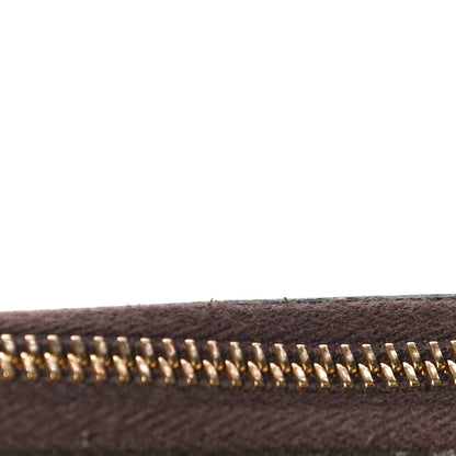 Gucci GG Supreme Monogram Bengal Zip Around Wallet Beige Pink 10 of 12