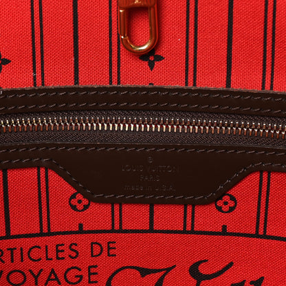 Louis Vuitton Damier Ebene Neverfull MM 6 of 10