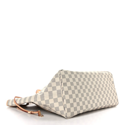 Louis Vuitton Damier Azur Neo Neverfull GM Rose Ballerine 5 of 9