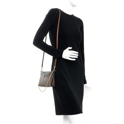 Louis Vuitton Monogram Pallas Clutch Black 2 of 8