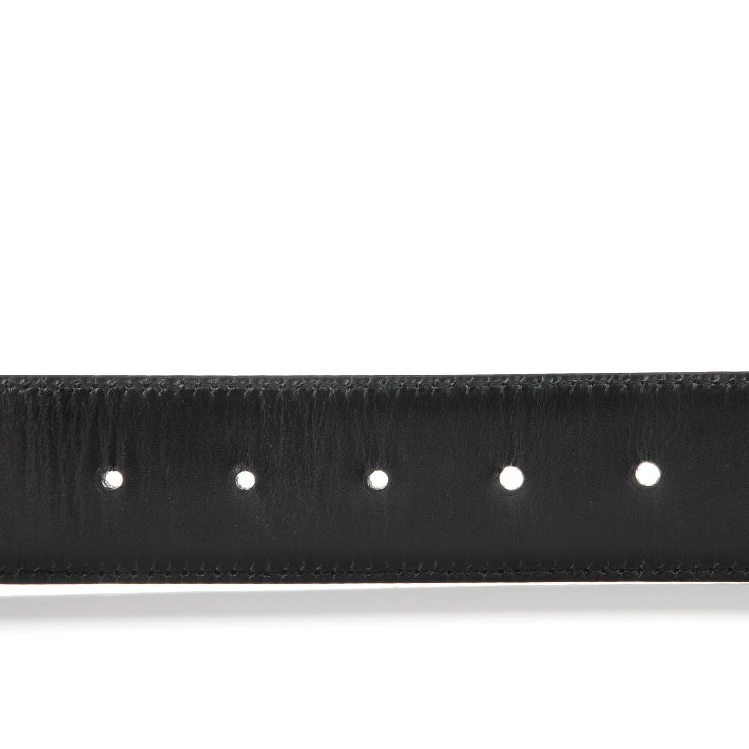 Gucci Guccissima Interlocking G Belt 85 34 Black 4 of 5
