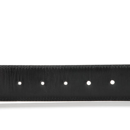 Gucci Guccissima Interlocking G Belt 85 34 Black 4 of 5