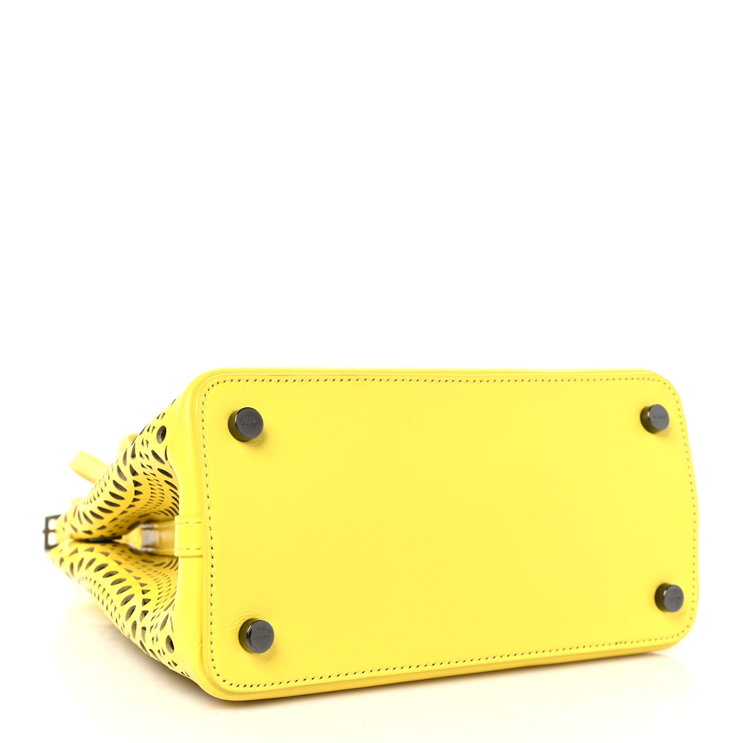Calfskin Vienne Mina 20 Bag Citron