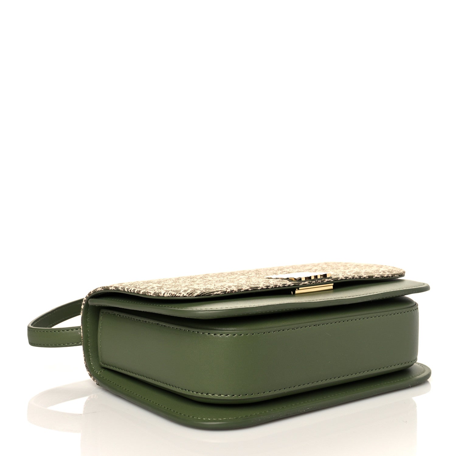 Loewe Jacquard Anagram Calfskin Goya Bag Green Avocado 3 of 9
