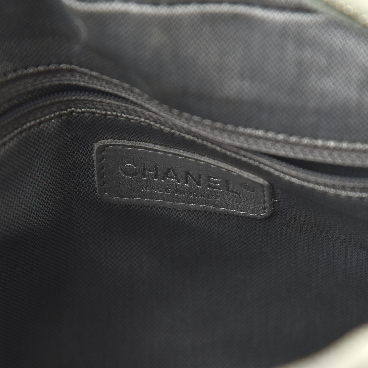 Chanel Lambskin Vertical Quilted Mademoiselle Camera Case Green 8 of 12