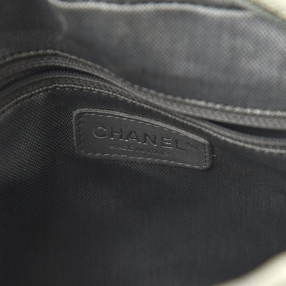 Chanel Lambskin Vertical Quilted Mademoiselle Camera Case Green 8 of 12