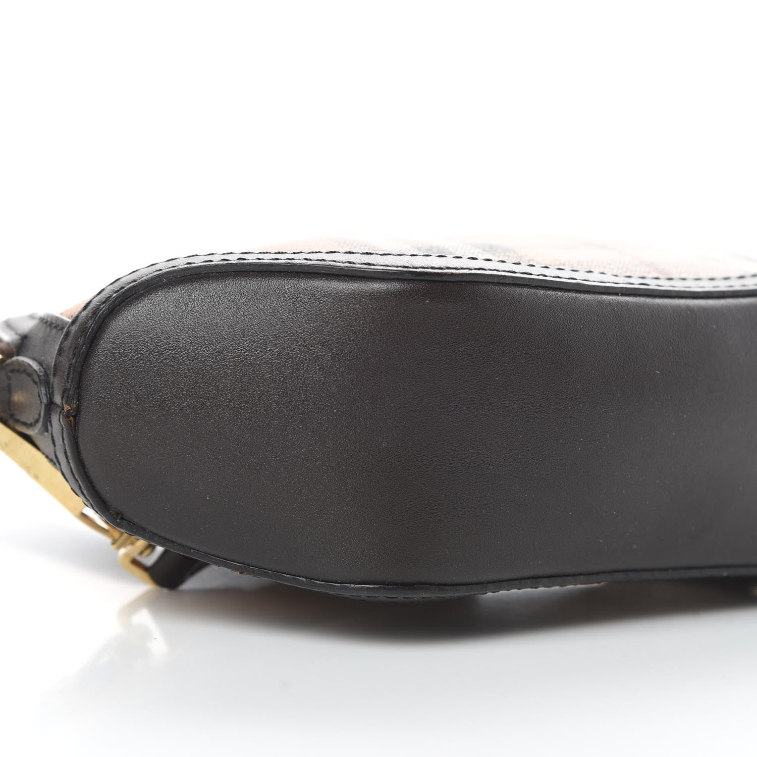 Burberry Haymarket Check Mini Orchard Crossbody Chocolate 8 of 12