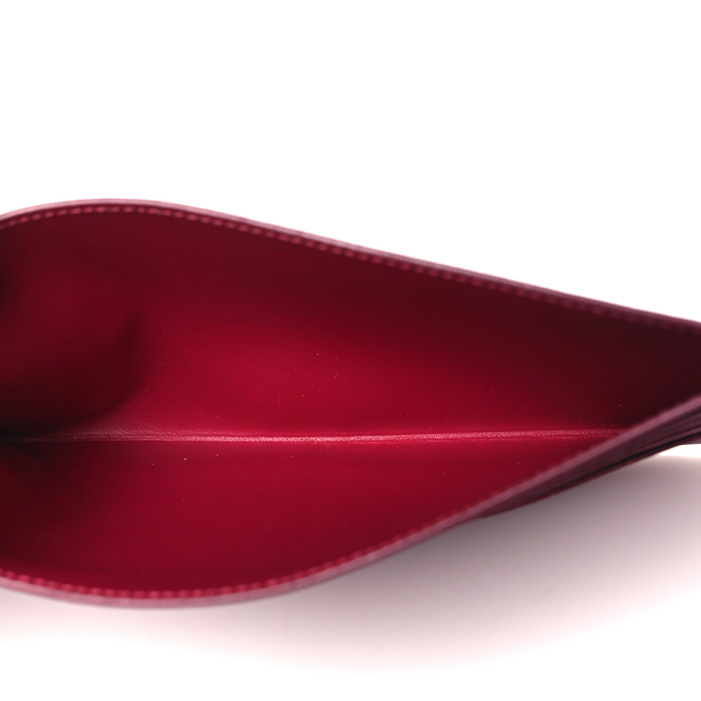 Calfskin Felicie Card Holder Insert Fuchsia