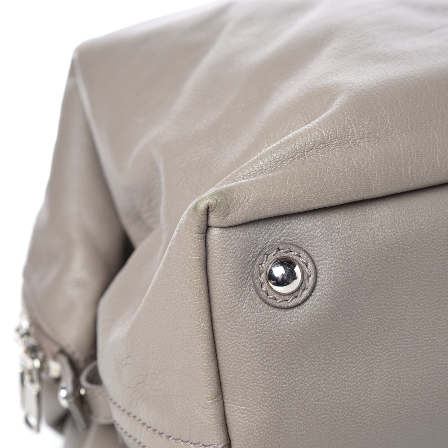 Chevre Studded Large Rock Stud Easy Y Grey
