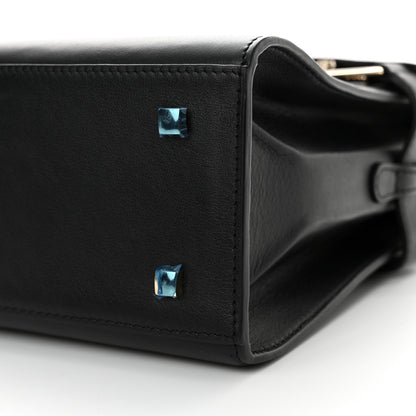 Delvaux Calfskin MM Tempete Satchel Black 11 of 11