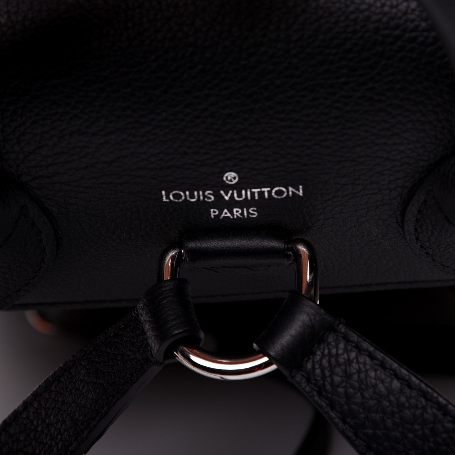 Louis Vuitton Calfskin Lockme Backpack Black 10 of 12