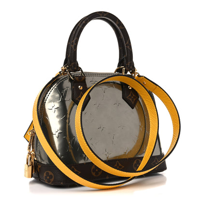 Louis Vuitton Vernis Epi Monogram Alma BB Bitume Metallise 2 of 10