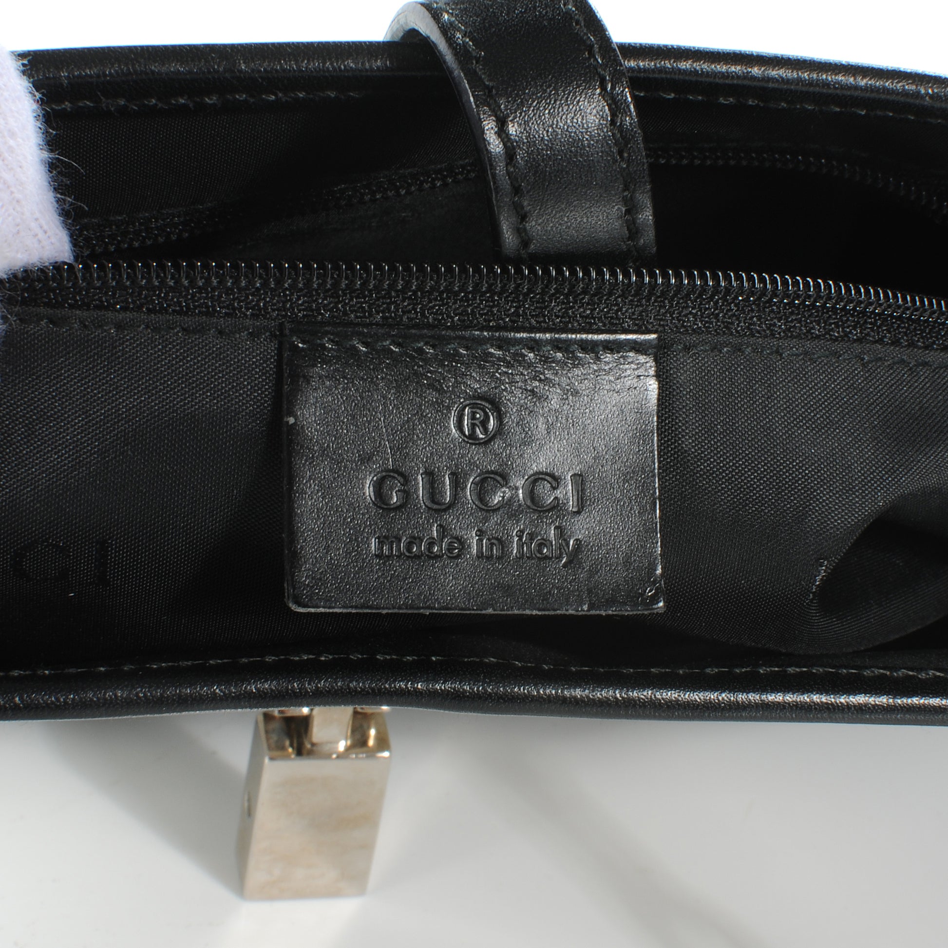 Gucci Lizard Jackie O Shoulder Bag 6 of 8