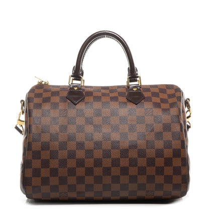 Louis Vuitton Damier Ebene Speedy Bandouliere 30 1 of 8