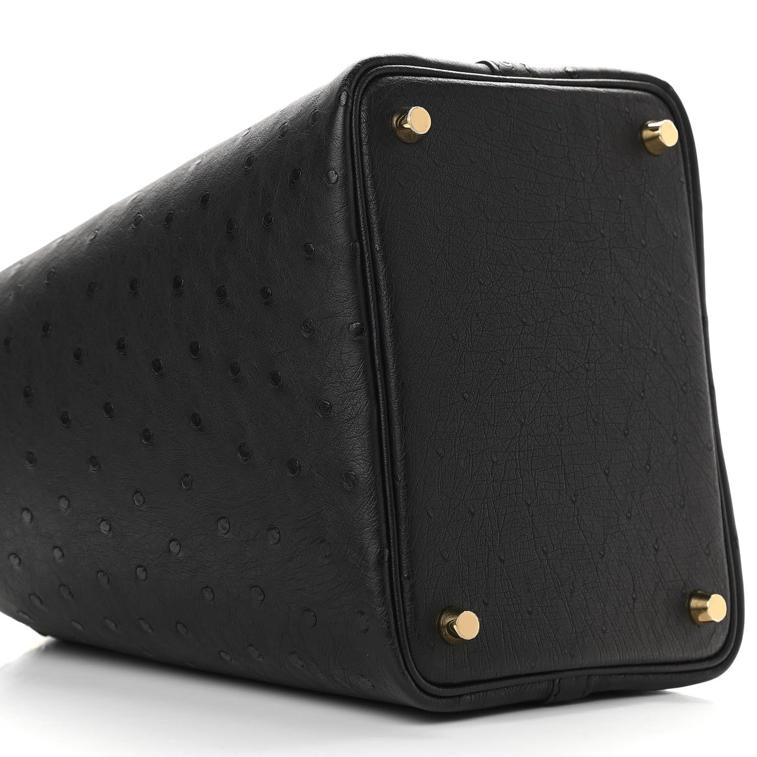 Hermes Ostrich Picotin Lock 18 Black 7 of 8