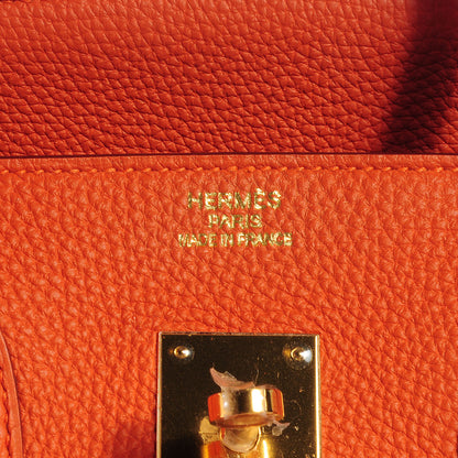 Hermes Togo Birkin 35 Orange 24 of 25