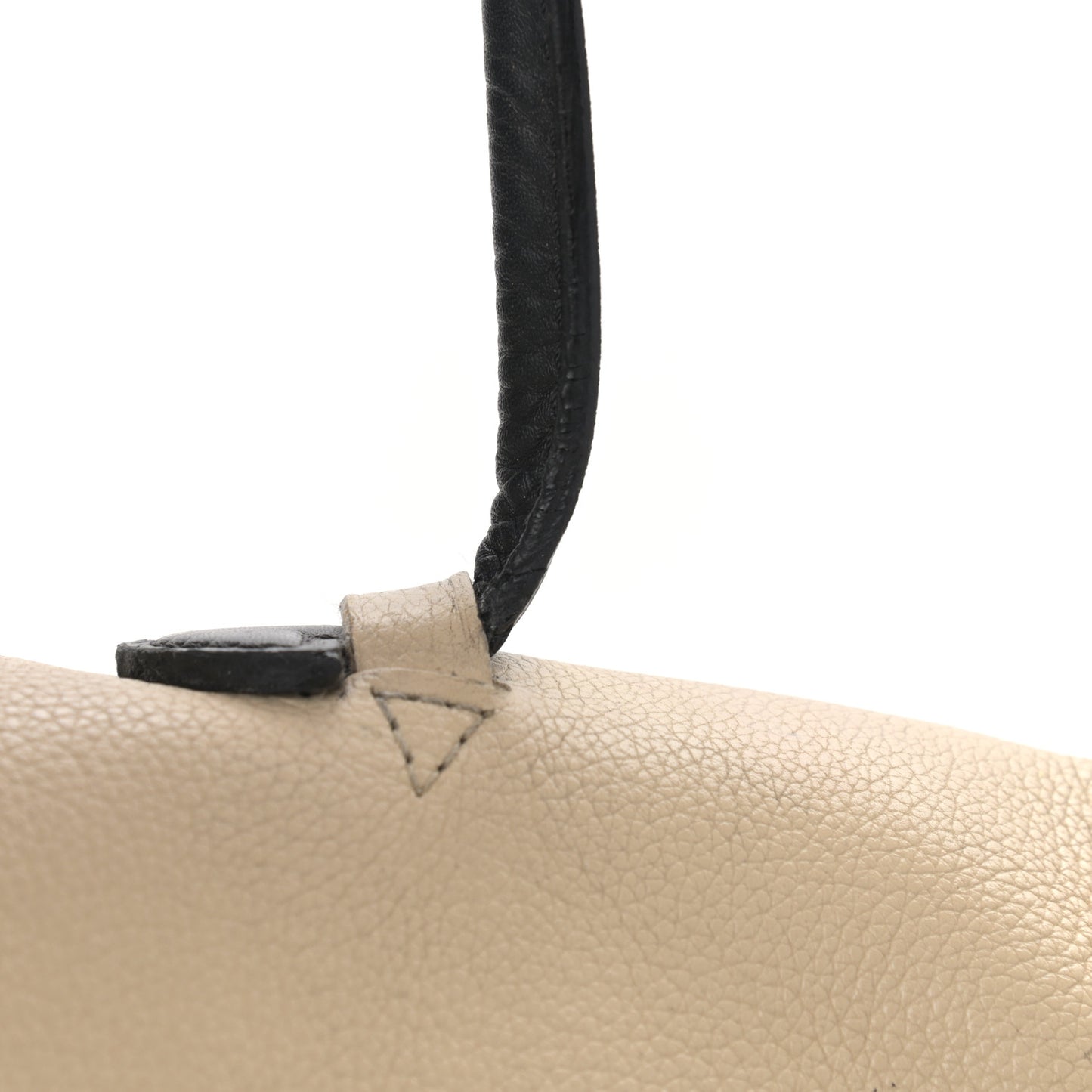 Calfskin Lockme MM Vanille Black