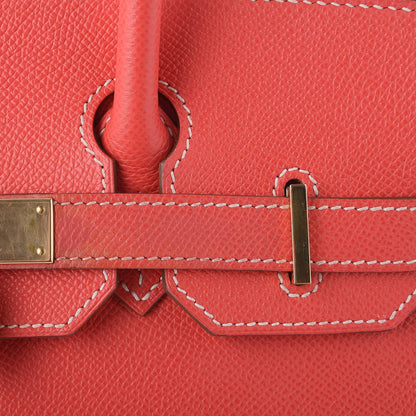 Hermes Epsom Candy Birkin 30 Rose Jaipur Gold 13 of 14